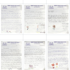 2004年子供達の手紙