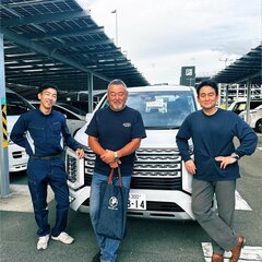 熊本地震支援　三菱自動車さんの協力